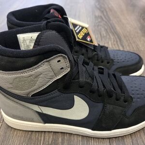 Jordan 1 Mid Gore-Tex Black and Gray Sneakers
